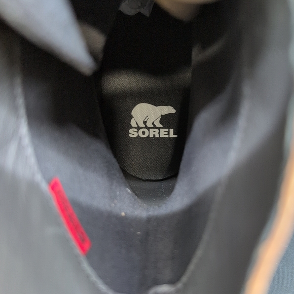 SOREL Caribou X Chelsea Waterproof Leather Lace-Up Boot Women's US 8.5 Canoe - Picture 9 of 14